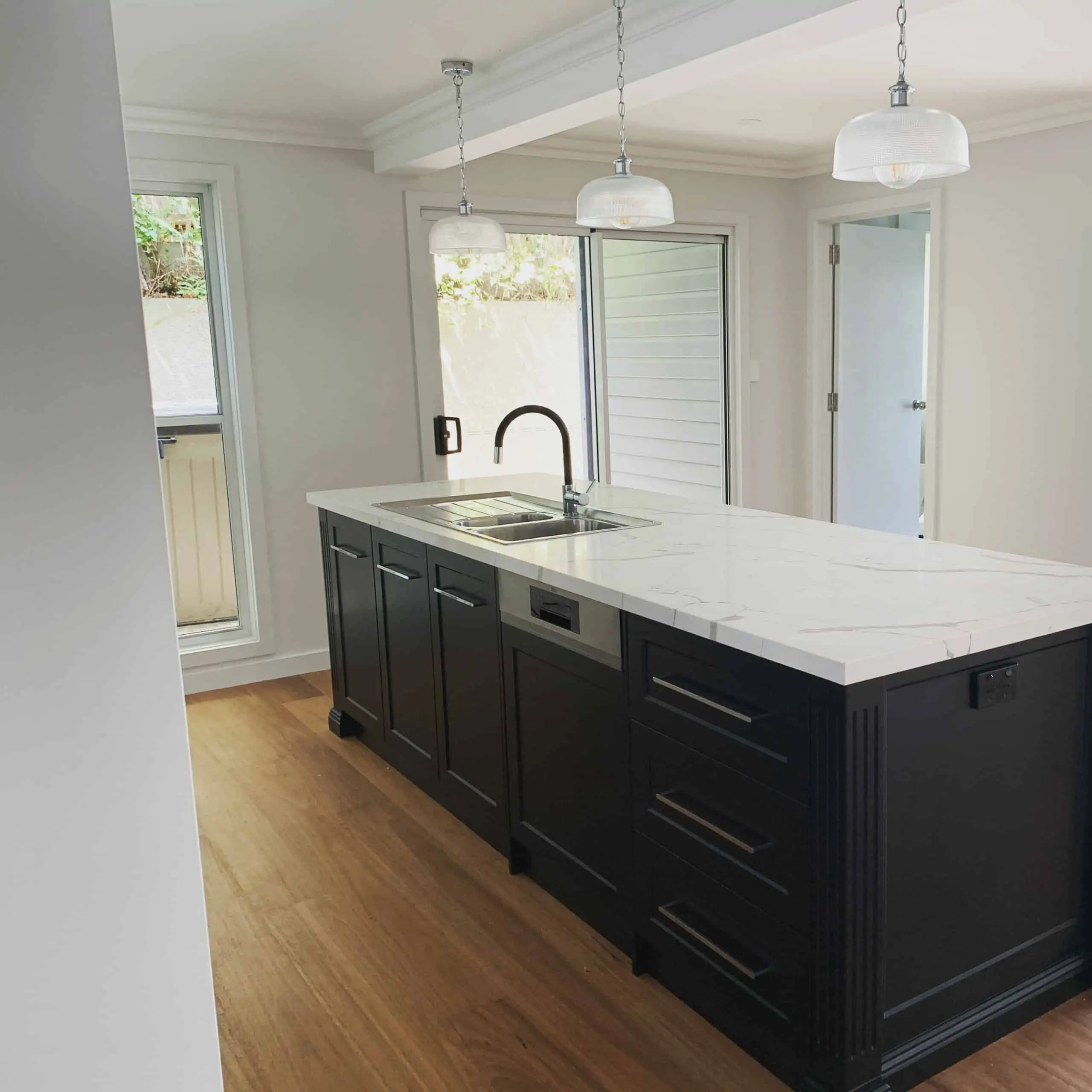 new kitchen bench from kitchen renovations