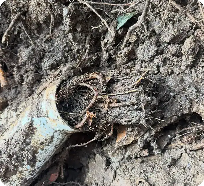 a common cause of a blocked drain in the stormwater drainage system